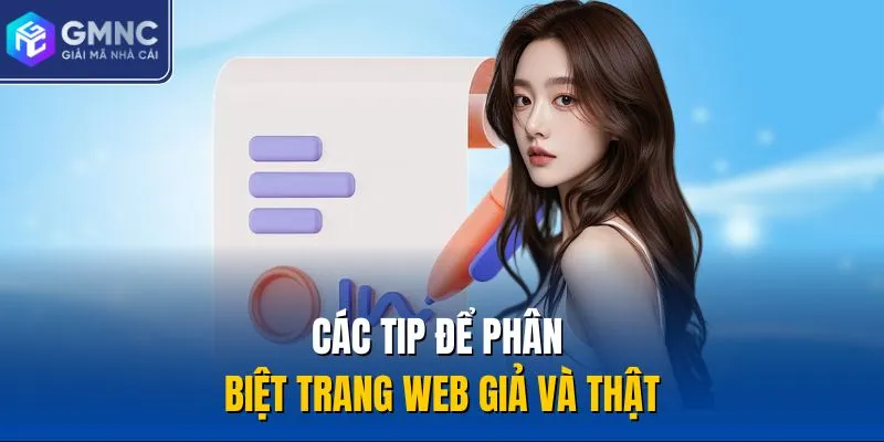 Các tip để phân biệt trang web giả và thật